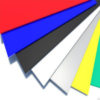 Полимерный лист PE 0.5х1250 мм Полимерный лист PE 0.5х1250 мм