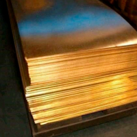 Лист бронзовый БрАМц 9-2 12.5х500х1500 мм